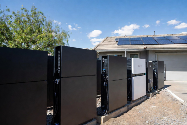 Comparing the top solar batteries for Nevada homes in 2026 — Tesla Powerwall 3, Enphase IQ Battery 5P, FranklinWH aPower 2, and more.