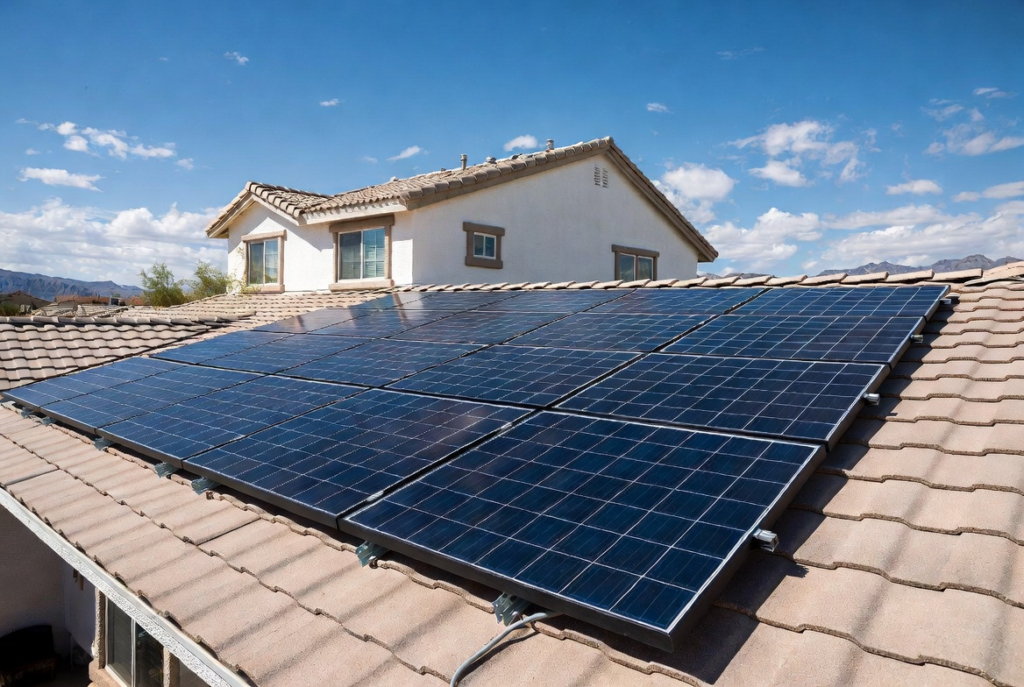Best Solar Panel Mounting Systems for Flat & Tile Roofs in Las Vegas 2026